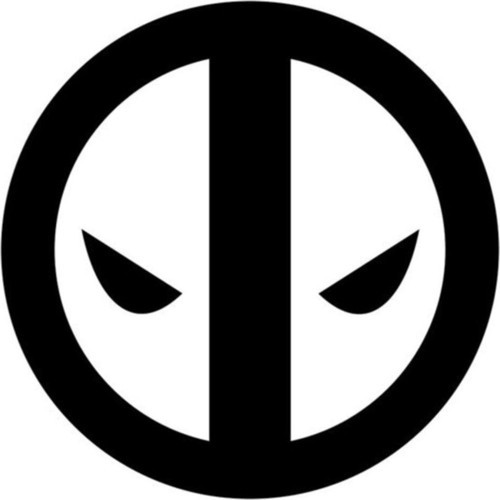 Deadpool Oto Motor Laptop Duvar Folyo Sticker 15 x 15