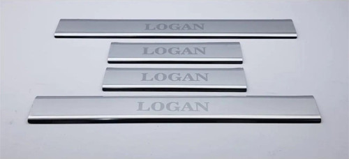 Dacia Logan MCV SW Kapı Eşiği 4 Parça Paslanmaz Çelik 2006 > 2013
