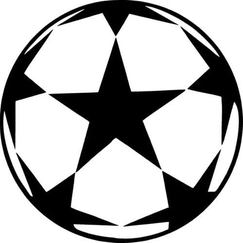 Futbol Topu - Araç, Oto, Laptop, Duvar Uyumlu Sticker 40*40 Cm