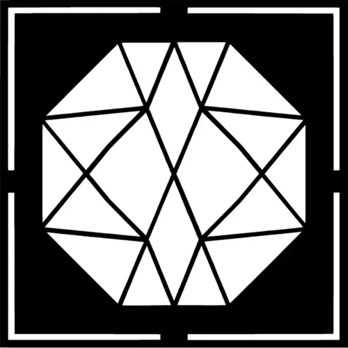 Geometrik Şekil - Araç, Oto, Laptop, Duvar Uyumlu Sticker 30*30 Cm