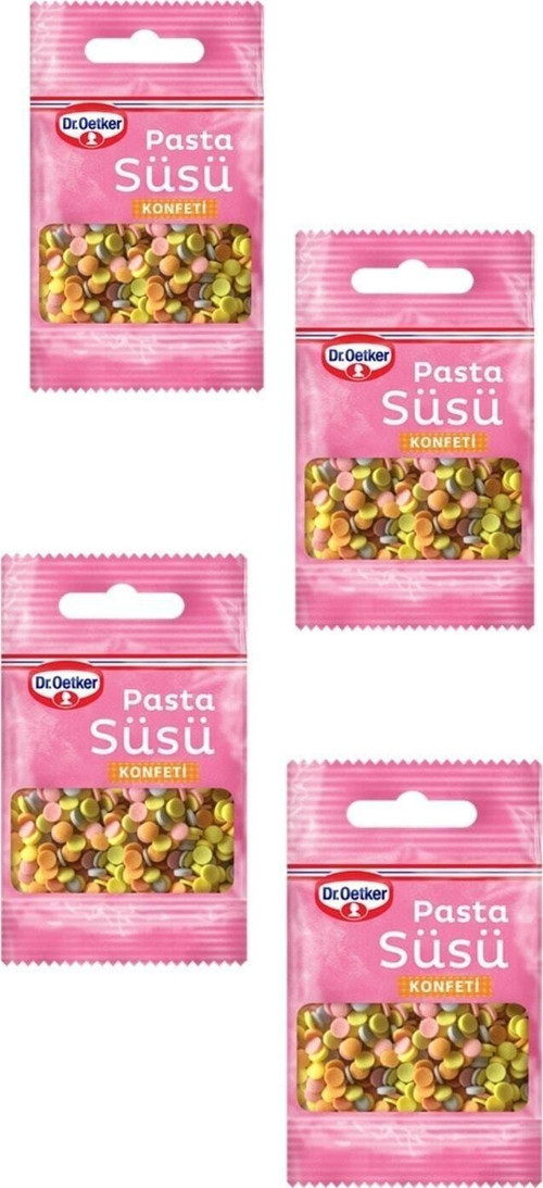 Dekor Süsü 4X10 G. -Konfeti-