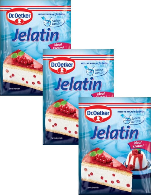 Jelatin 6 G. X 3 Adet