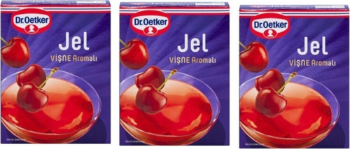 Jel Vişne Aromalı 100 gr. x 3 Adet