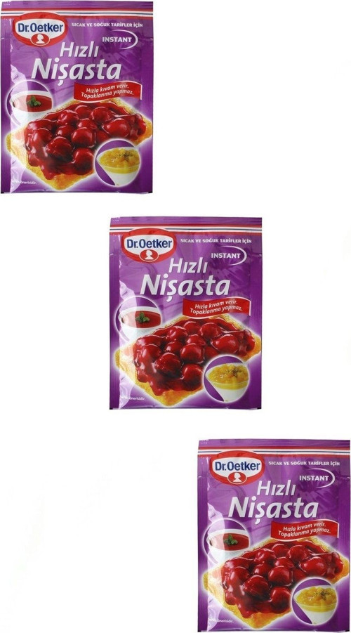 Hızlı Nişasta 10 G. X 3 Adet