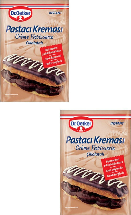 Instant Çikolatalı Pastacı Kreması 60 G. x 2