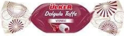 Vişneli Dolgulu Toffe 1 kg 5 Adet