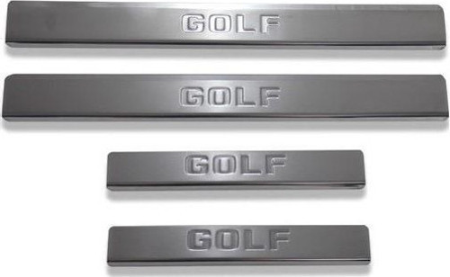 Kapı Eşiği Krom Aksesuar 4 Parça (Golf 7 HB 5D 2013 > Model İçin Uyumlu)