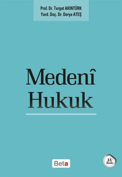 Beta Yayınları Medeni Hukuk