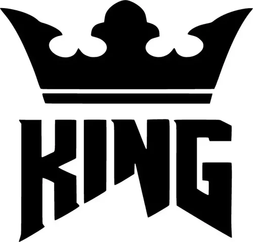 King Taç - Araç, Oto, Laptop, Duvar Uyumlu Sticker 25*25 Cm