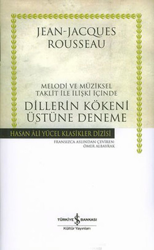 Dillerin Kökeni Üstüne Deneme - Hasan Ali Yücel Klasikleri