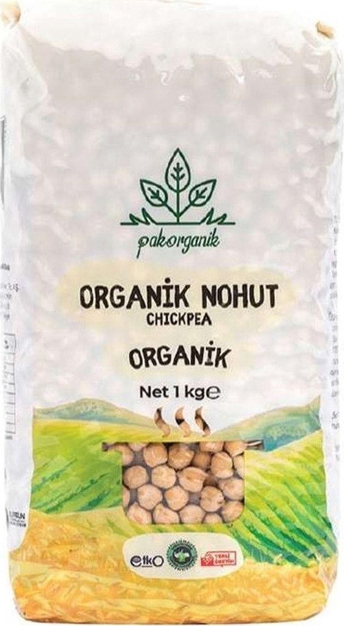 Pakorganik Organik Bakliyat 2 x 1 Kg. ( Nohut + Bulgur )