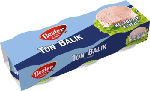Ton Balığı 3x80 Gr
