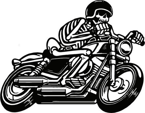 Klasik Motosikletler Tip 13 30x24 Cm