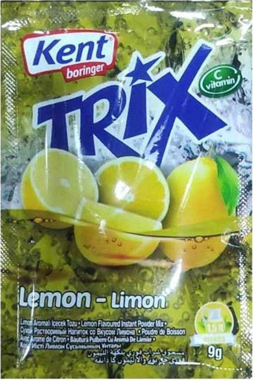 Trix Limon Aromalı Içecek Tozu 9. gr. x 24 Paket