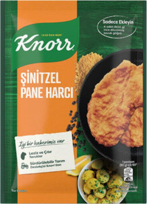Şinitzel Pane Harcı 90 gr. ( 5 Adet )