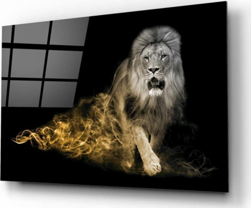 Aslan Cam Tablo