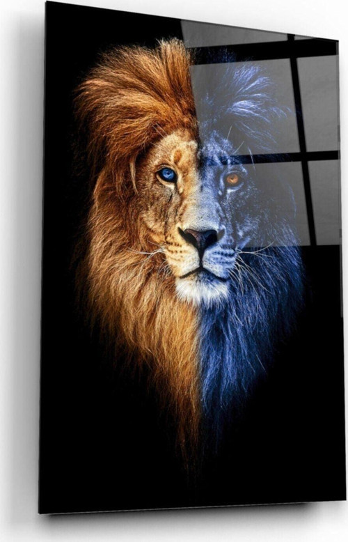 Aslan Cam Tablo