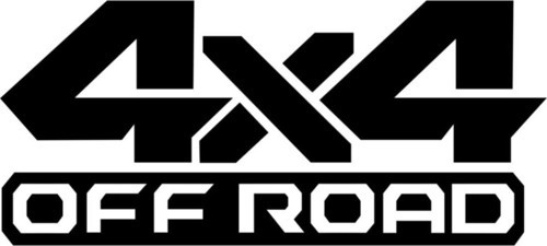 Off Road 4X4 Oto Motor Laptop Duvar Folyo Sticker 40 x 16