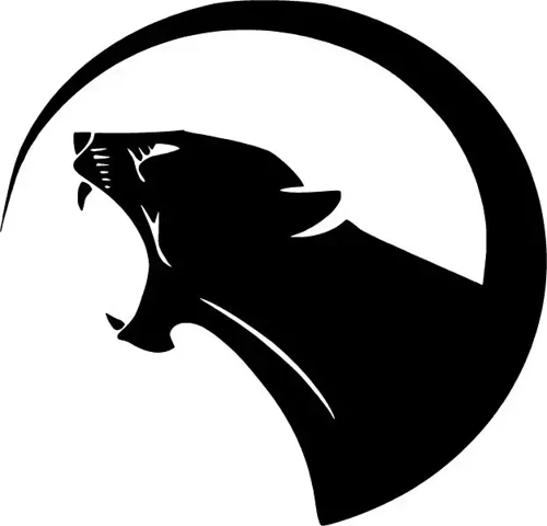 Puma Yuvarlak - Araç, Oto, Laptop, Duvar Uyumlu Sticker 10*10 Cm