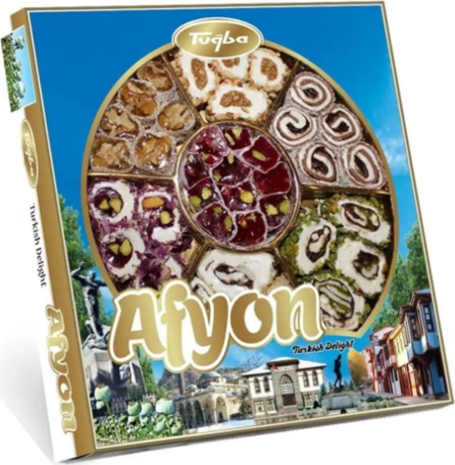 Afyon Lokum 430 gr (Turkish Delight )
