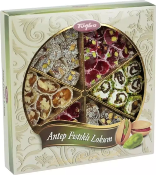 Cevizli Antepli Karışık Lokum 430 gr (Turkish Delight )