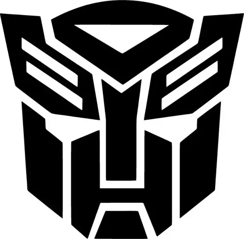 Transformers Kafası - Araç, Oto, Laptop, Duvar Uyumlu Sticker 20*20 Cm