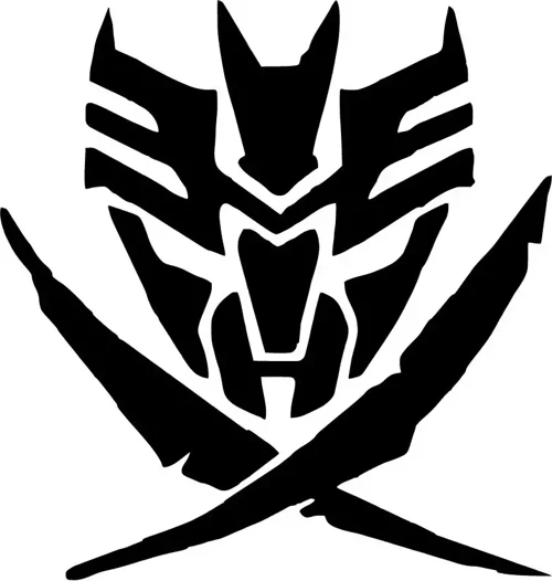 Transformers Tribal - Araç, Oto, Laptop, Duvar Uyumlu Sticker 15*15 Cm