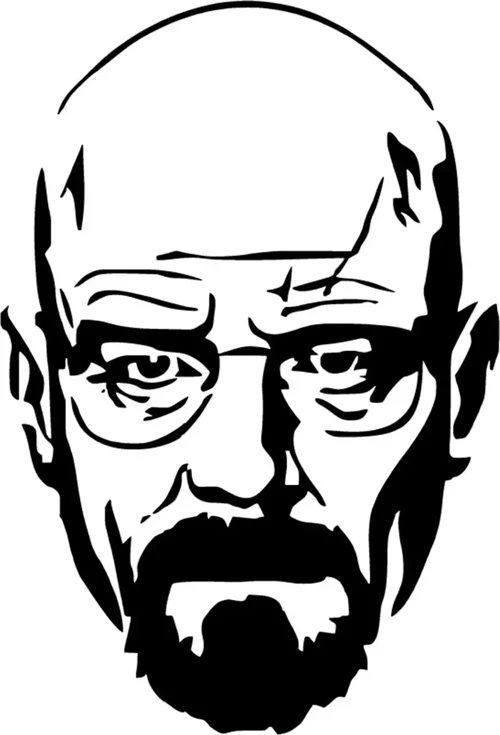 Walter White - Araç, Oto, Laptop, Duvar Uyumlu Sticker 30*45 Cm