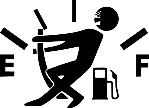 Yakıt Deposu Kapağı - Araç, Oto, Laptop, Duvar Uyumlu Sticker 30*21 Cm