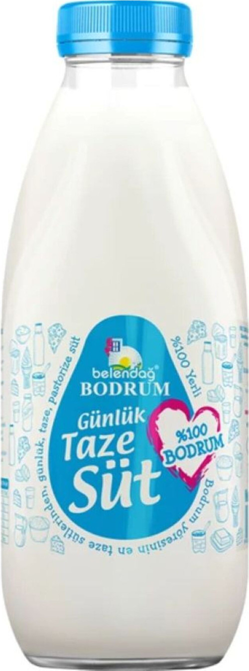 Pastörize Taze Süt 1 Lt(Cam Şişe)