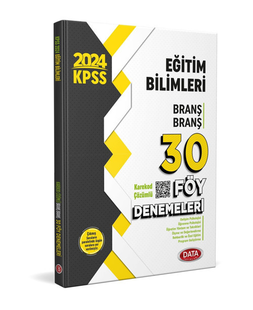 KPSS Eğitim Bilimleri Branş Branş 30 Föy Denemeleri