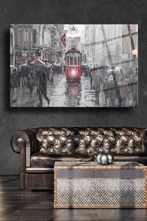 Taksim Cam Tablo istanbul Duvar Dekorasyonu