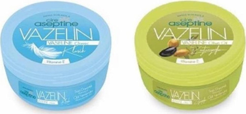Cire Aceptin Vazelin 150 ml Klasik Vazelin + 150 ml Zeytinyağlı 2'li Ürün