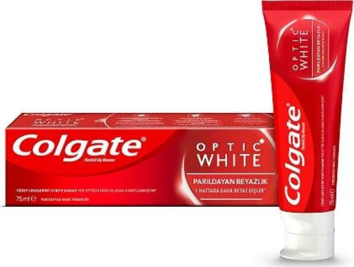 Diş Macunu Optic White Parıldayan Beyazlık 75 ml. (24'lü)