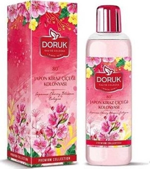 Kolonya 400 ml. Japon Kiraz Çiçeği Pet (2'li)