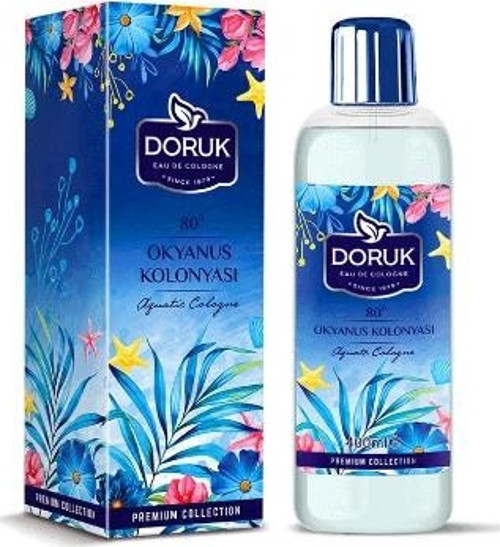 Kolonya 400 ml. Okyanus Pet