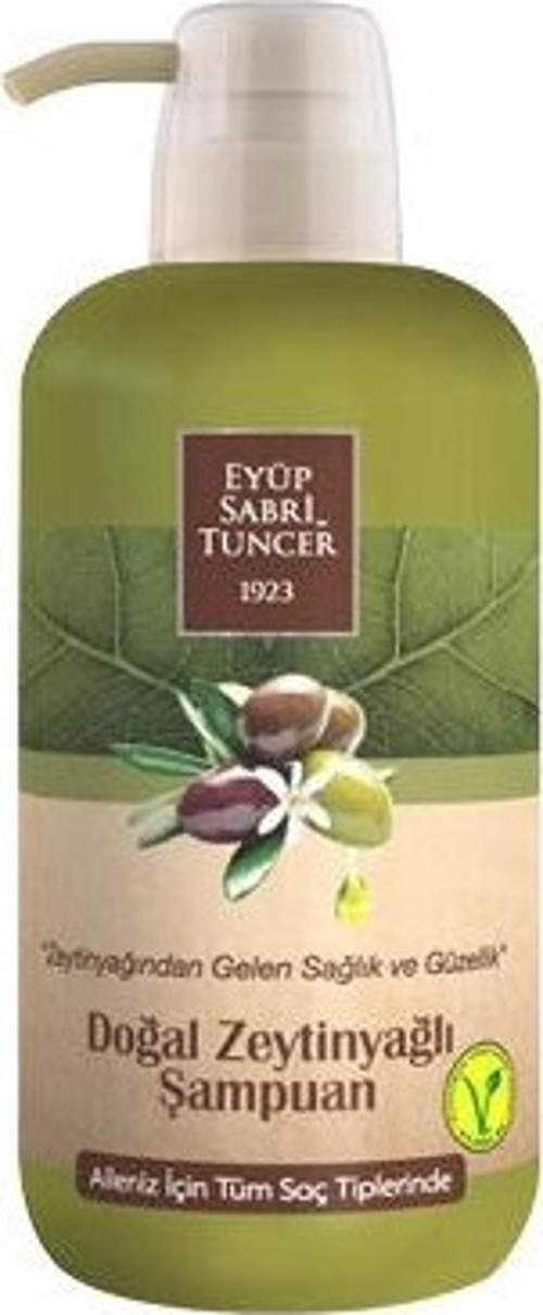 Şampuan 600 ml. Zeytinyağlı (2'li)