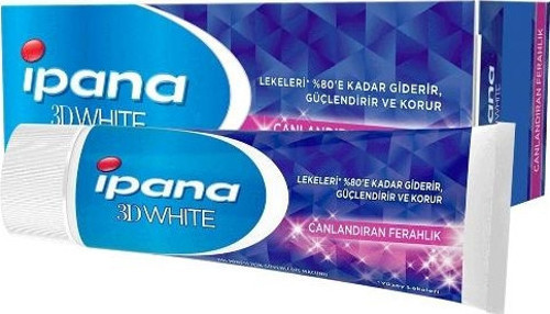 Diş Macunu 3D White 75 ml.Canlandıran Ferahlık (2'li)