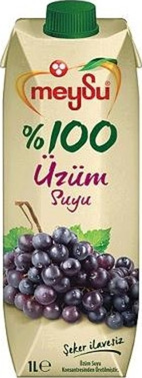 %100 Üzüm Meyve Suyu 1 Lt. (24'lü)