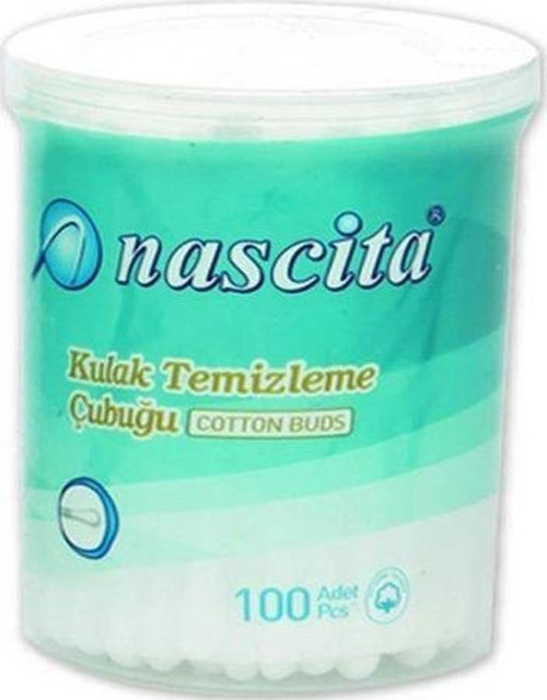 Kulak Temizleme Pamuğu 100'lü (12'li)