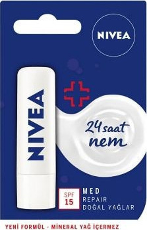 Lip Stick 4,8 Gr. Med Repair Dudak Kremi (6'lı)