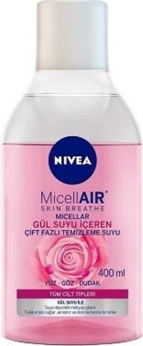 Makyaj Temizleme Suyu 400 ml. Aqua Rose (6'lı)