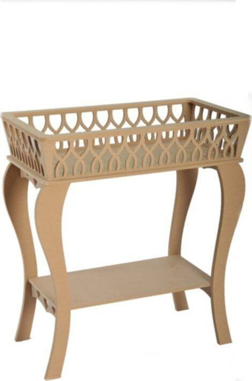 Boyanabilir Özel Model Çiçeklik 76x43x83
