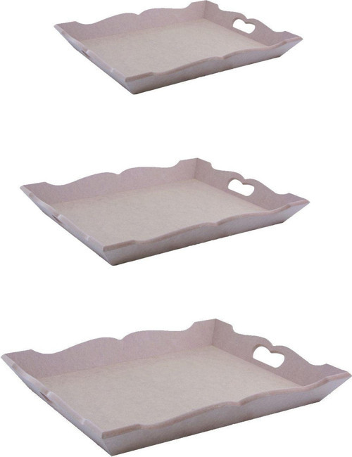 Boyanabilir Tepsi 3'lü Set