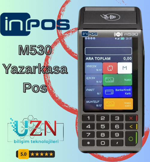 M530 Yeni Nesil Yazar Kasa POS - 4G Hızında Temassız Ödeme
