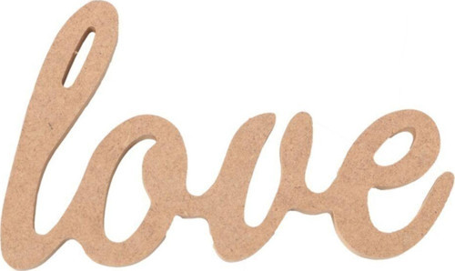 Dekoratif Love Kelime