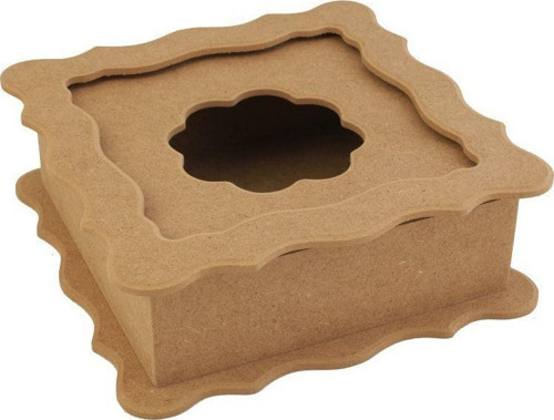 Üstü Açık Peçetelik 20,5x20,5x8