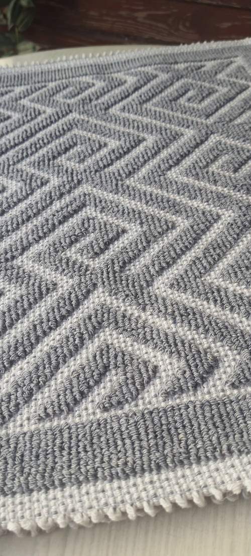Tekslci Organik Naturel Pamuklu Kilim %100 Pamuklu.
