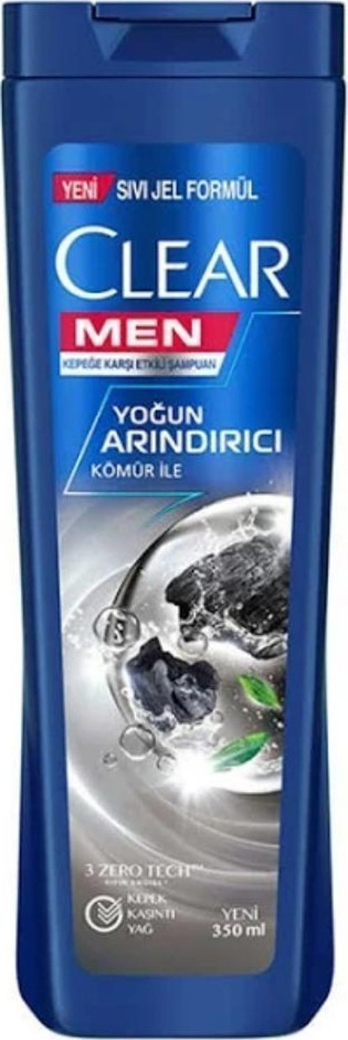 Şampuan 350 ml. Men Yoğun Arındırıcı Kömür (6'lı)