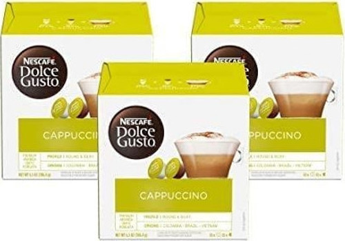Dolce Gusto Cappuccino Kapsül Kahve 16 Adet x 3 Kutu